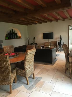 Pièce de vie du gite, Champagne Brimont & Fils